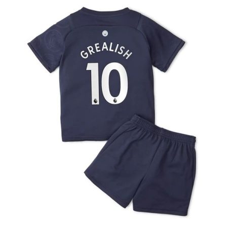 Camisola Manchester City Jack Grealish 10 Criança Equipamento 3ª 2021-22